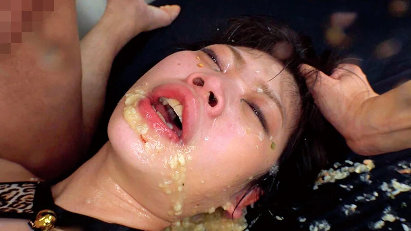 わさび ゲロまみれ 虚ろな表情