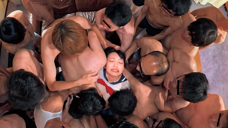 あおい藍 集団に囲まれる